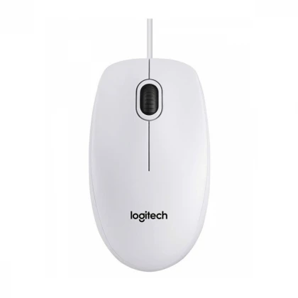 Miš USB Logitech B100 Optical White 910-003360