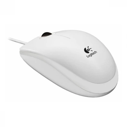 Miš USB Logitech B100 Optical White 910-003360
