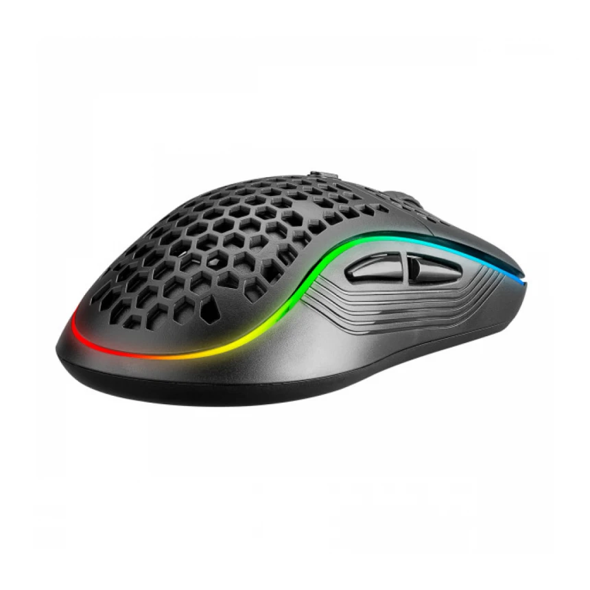 Miš USB Rampage SMX-R85 GENTLE RGB crni