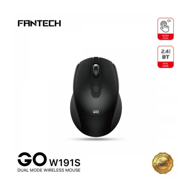 Miš Wireless Fantech W191s Go crni
