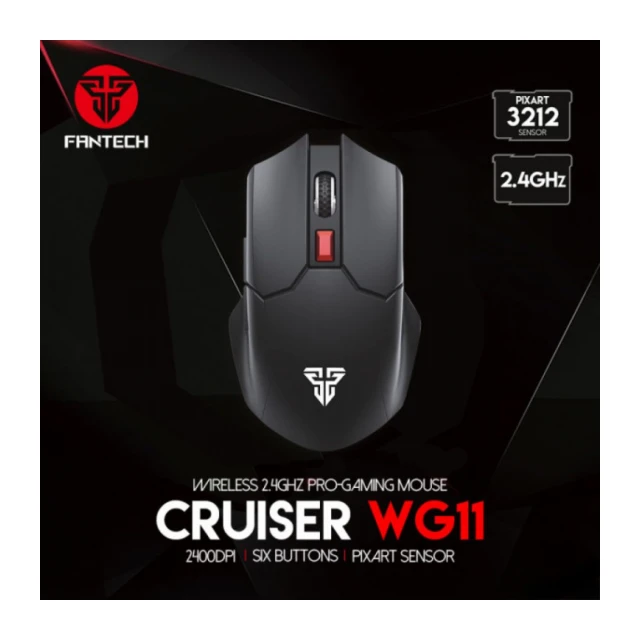 Miš Wireless Fantech WG11 Cruiser space edition beli