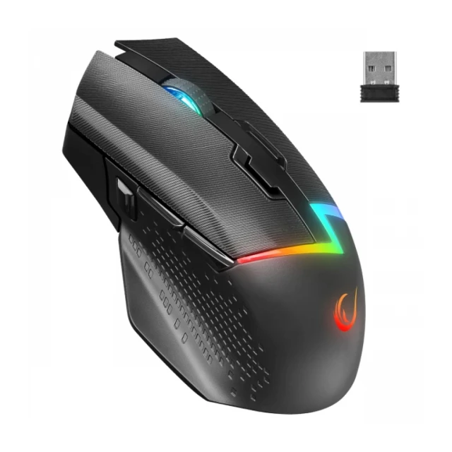 Miš Wireless gaming Rampage DROP M3 V2 crni 42561