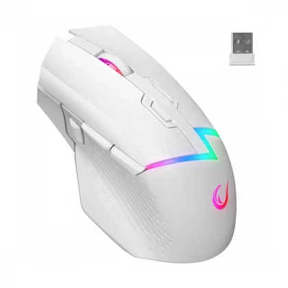 Miš Wireless gaming Rampage DROP M3 V2 beli 42562