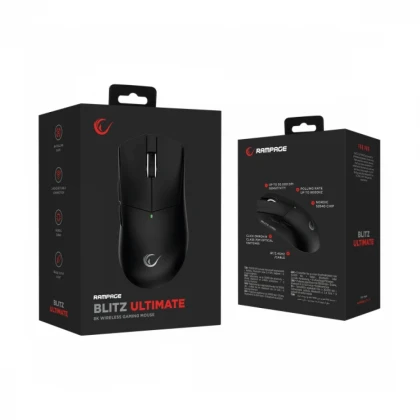 Miš Wireless/Bluetooth gaming Rampage BLITZ ULTIMATE 8K crni 41824