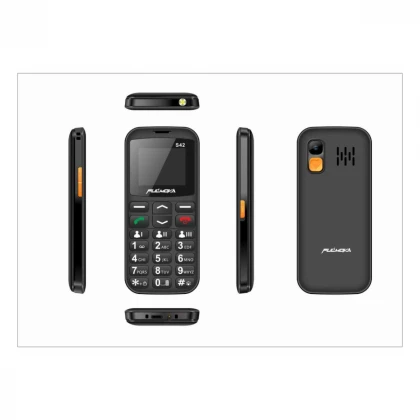 Mobilni telefon FULMOVA Senior S42 2G/crni