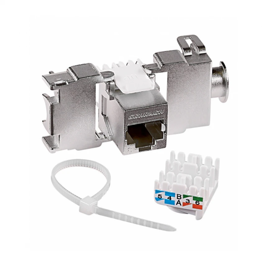 Modul RJ45 TOOLLESS LINE Cat.6 STP HSEMRJ6GWS