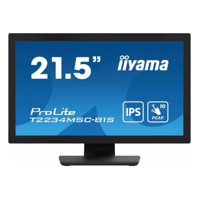 Monitor 22" Iiyama T2234MSC-B1S IPS 1920x1080/8ms/HDMI/VGA/DP/zvucnici