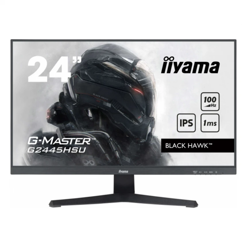 Monitor 23.8" Iiyama G2445HSU-B2 IPS 1920x1080/100Hz/1ms/HDMI/DP/USB/zvučnici