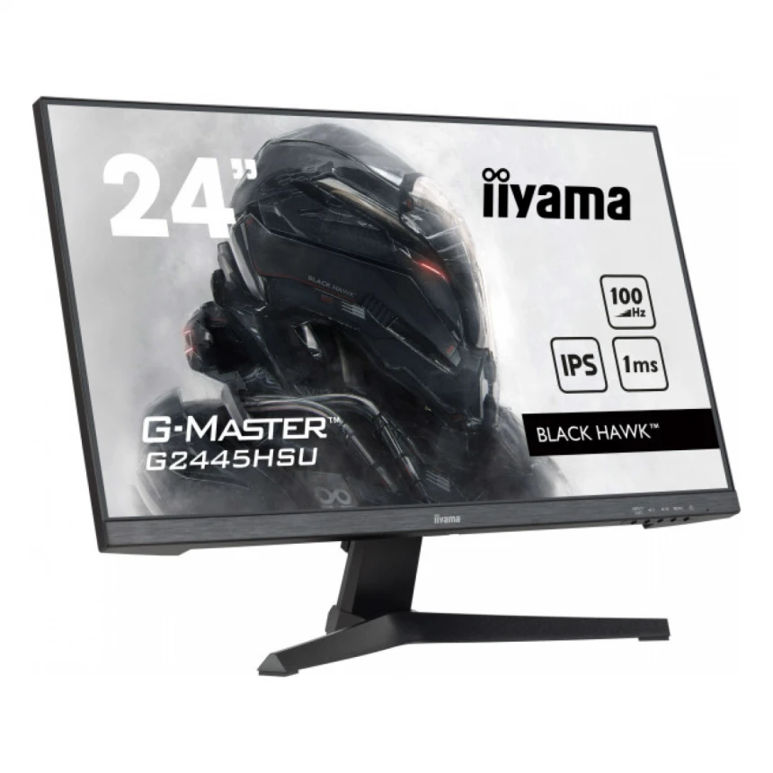 Monitor 23.8" Iiyama G2445HSU-B2 IPS 1920x1080/100Hz/1ms/HDMI/DP/USB/zvučnici