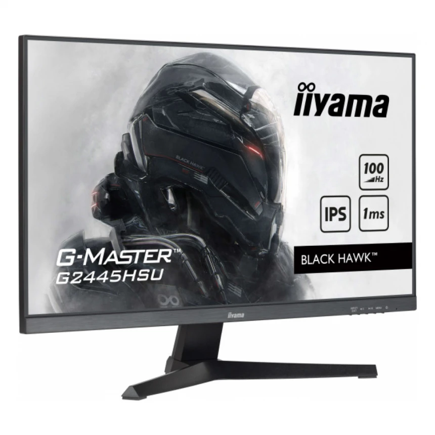 Monitor 23.8" Iiyama G2445HSU-B2 IPS 1920x1080/100Hz/1ms/HDMI/DP/USB/zvučnici