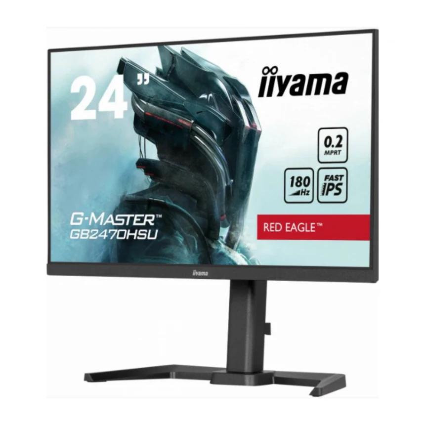 Monitor 23.8" Iiyama GB2470HSU-B6 IPS 1920x1080/180Hz/0.2ms/HDMI/DP/USB/zvučnici