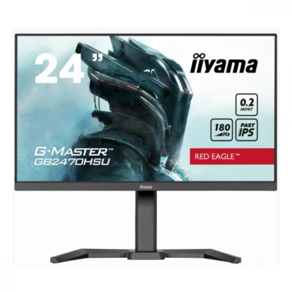 Monitor 23.8" Iiyama GB2470HSU-B6 IPS 1920x1080/180Hz/0.2ms/HDMI/DP/USB/zvučnici