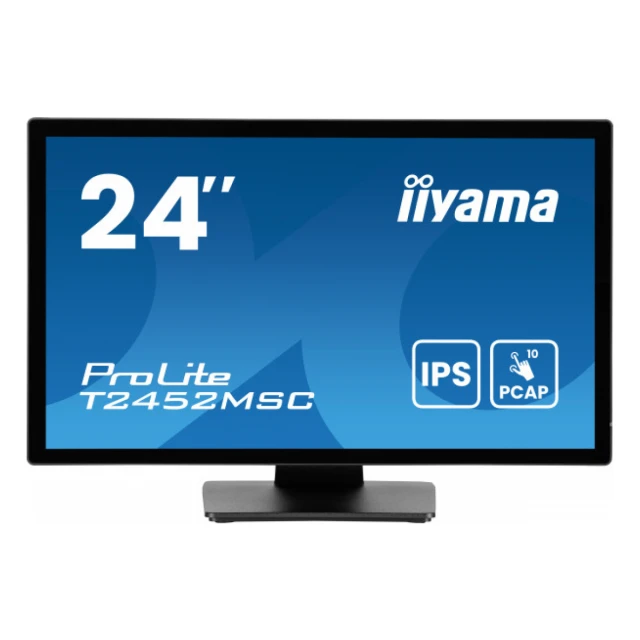 Monitor 23.8" Iiyama ProLite T2452MSC-B1AG IPS 1920x1080/60Hz/5ms/HDMI/DP/USB