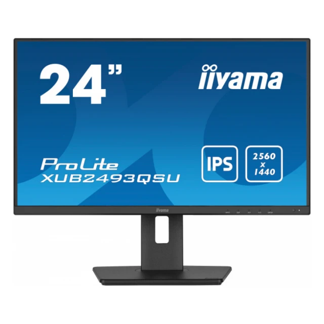 Monitor 23.8" Iiyama XUB2493QSU-B5 IPS 2560x1440/60Hz/4ms/HDMI/DP/USB/zvučnici