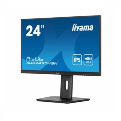 Monitor 23.8" Iiyama XUB2497HSN-B2 IPS 1920X1080/100Hz/1ms/HDMI/DP/USB-C/zvučnik
