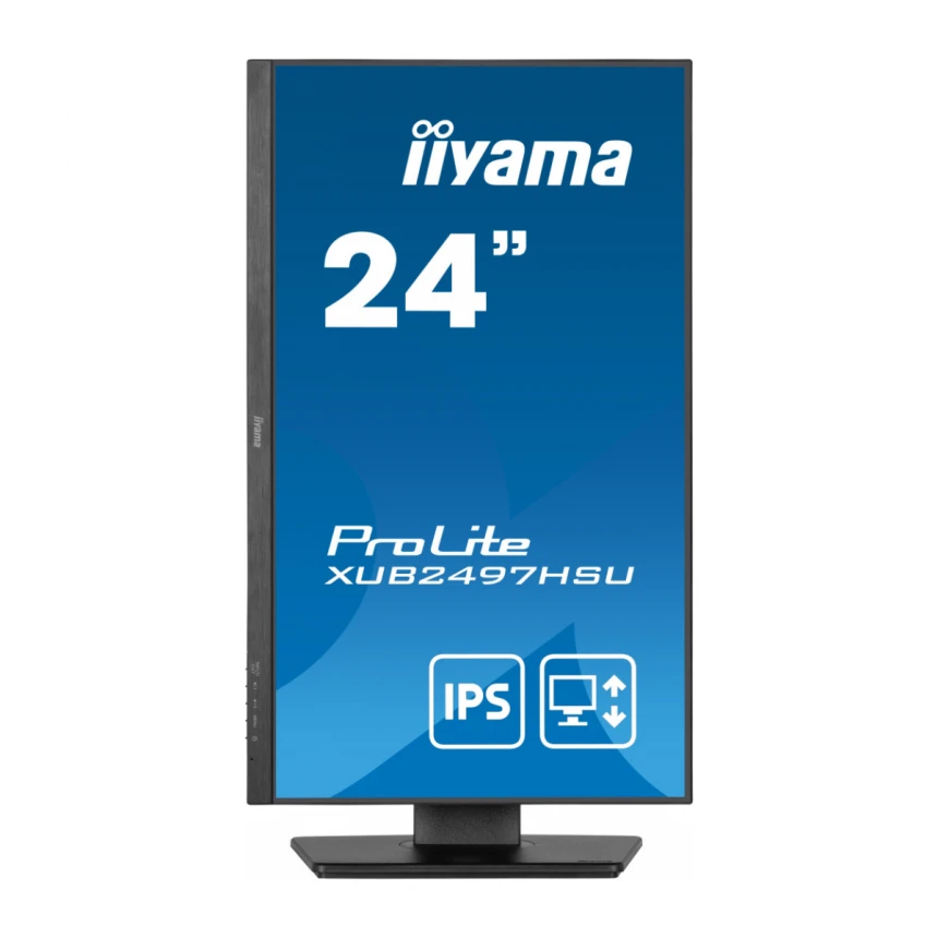 Monitor 23.8" Iiyama XUB2497HSU-B2 IPS 1920x1080/100Hz/1ms/HDMI/DP/USB/zvučnici