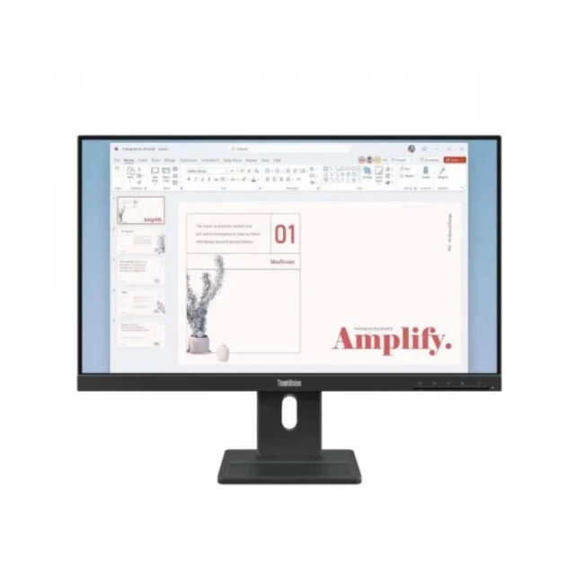 Monitor 23,8" Lenovo E24-40 64BAMAT1EU IPS 1920x1080/4ms/100Hz/HDMI/VGA/DP/Pivot