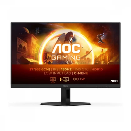 Monitor 27" AOC 27G4XE IPS 1920x1080/180Hz/0.5ms/2xHDMI/DP/G-sync/zvučnici