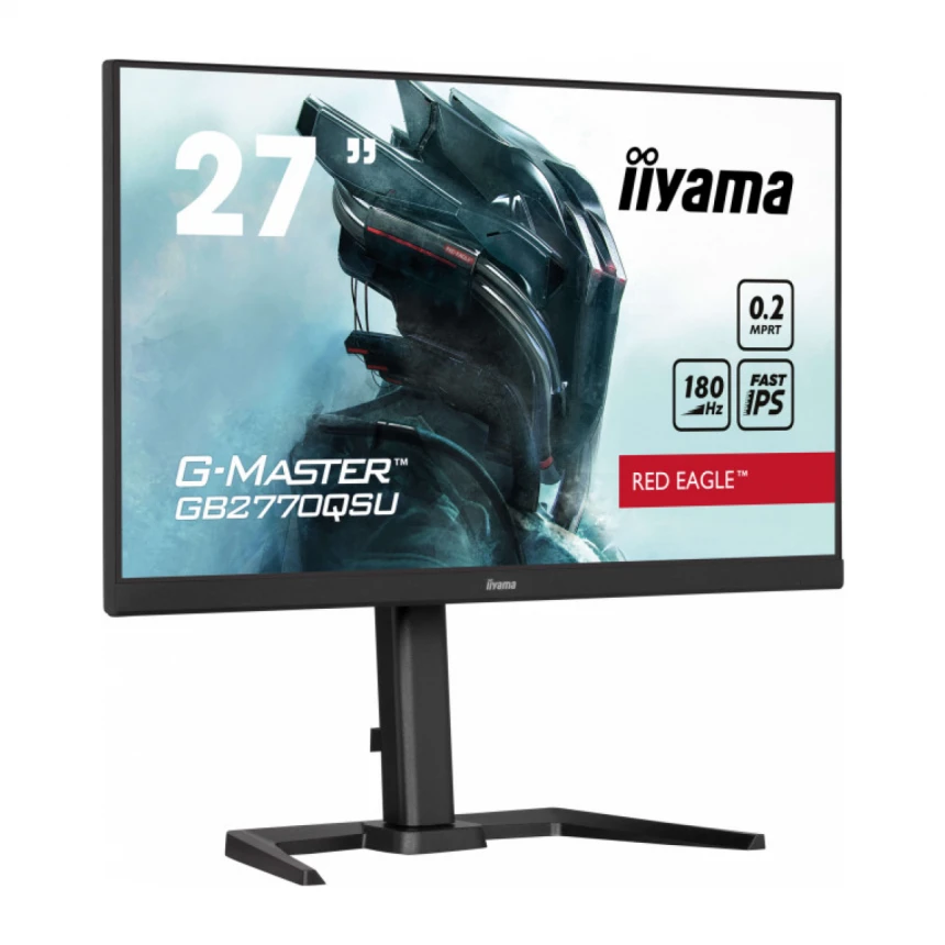 Monitor 27" Iiyama G-master GB2770QSU-B6 IPS 2560x1440/180Hz/0.2ms/HDMi/DP/USB