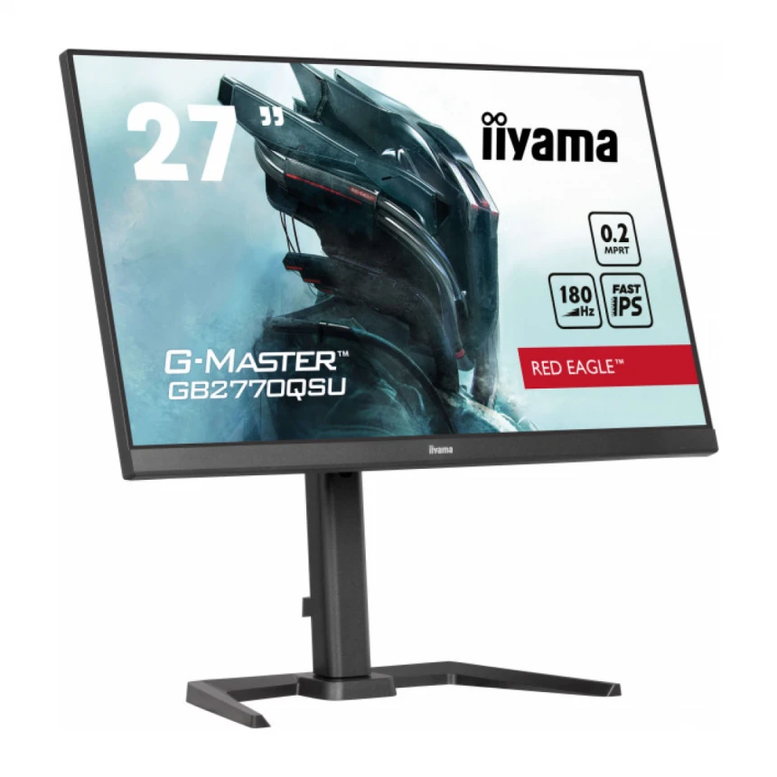 Monitor 27" Iiyama G-master GB2770QSU-B6 IPS 2560x1440/180Hz/0.2ms/HDMi/DP/USB