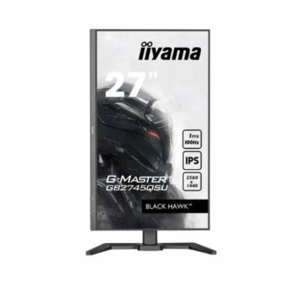 Monitor 27" Iiyama GB2745QSU-B2 IPS 2560x1440/100Hz/1ms/HDMI/DP/USB/pivot