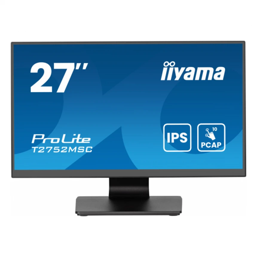 Monitor 27" Iiyama ProLite T2752MSC-B1AG IPS 1920x1080/60Hz/5ms/HDMI/DP/USB