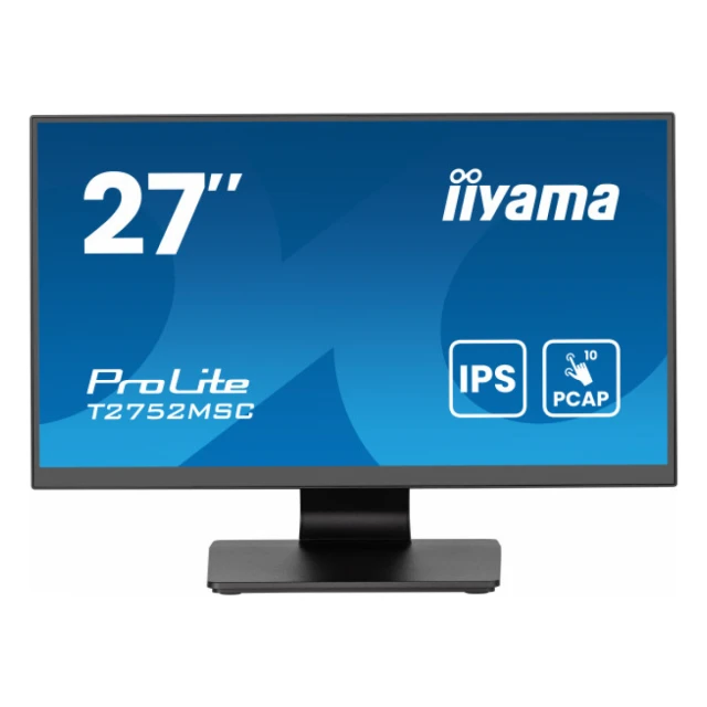 Monitor 27" Iiyama ProLite T2752MSC-B1AG IPS 1920x1080/60Hz/5ms/HDMI/DP/USB