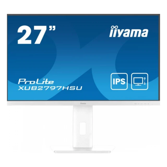 Monitor 27" Iiyama XUB2797HSU-W2 IPS 1920x1080/100Hz/1ms/HDMI/DP/USB