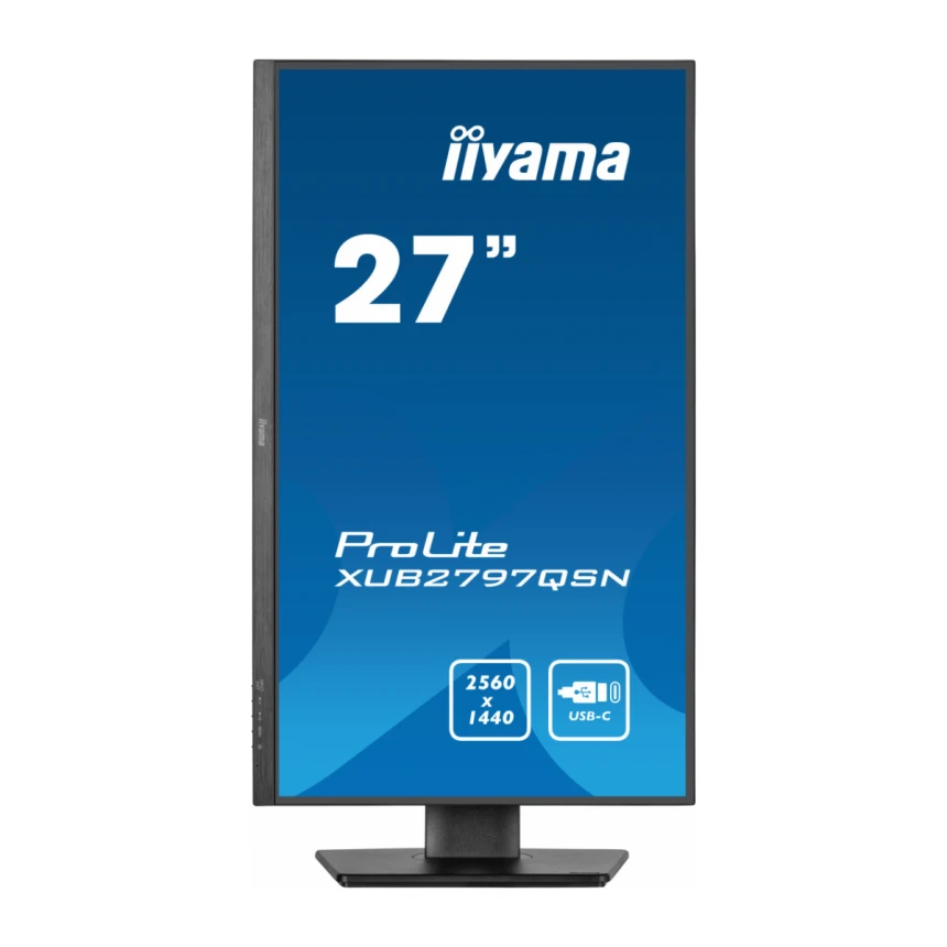 Monitor 27" Iiyama XUB2797QSN-B2 IPS 2560x1440/100Hz/1ms/HDMI/DP/USB/zvučnici