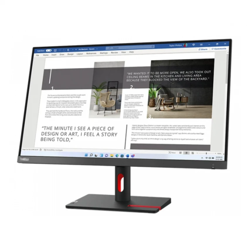 Monitor 27" Lenovo S27i-30 63DFKAT4EU IPS 1920x1080/100Hz/4ms/2xHDMI/VGA