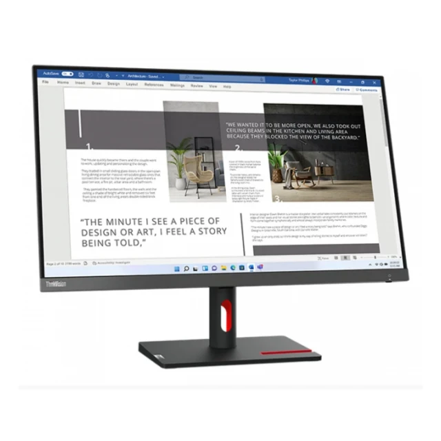 Monitor 27" Lenovo S27i-30 63DFKAT4EU IPS 1920x1080/100Hz/4ms/2xHDMI/VGA