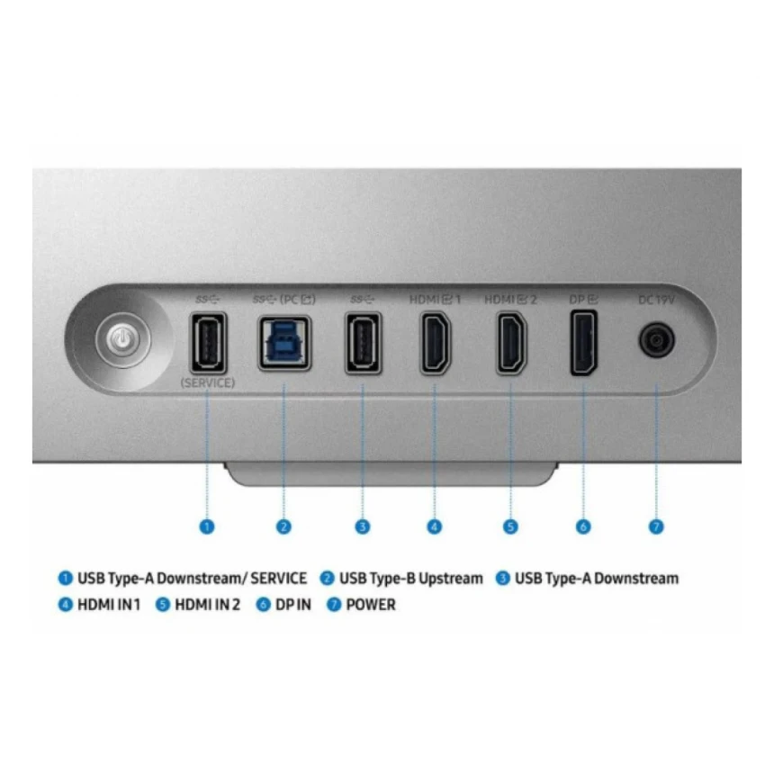 Monitor 27" Samsung LS27FG900XUXEN IPS 3840x2160 4k/165Hz/1ms/2xHDMI/DP/USB/PIV