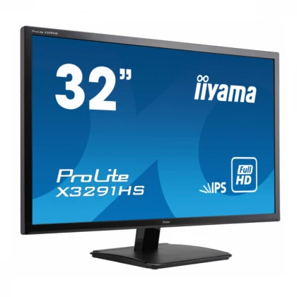 Monitor 31.5" Iiyama X3291HS-B1 IPS 1920x1080/60Hz/5ms/HDMI/VGA/DVI/zvučnici