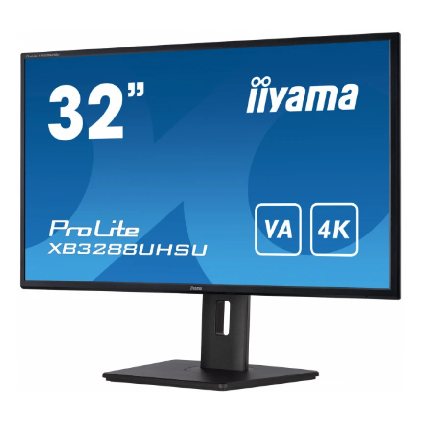 Monitor 31.5" Iiyama XB3288UHSU-B5 VA 3840x2160/60Hz/3ms/2xHDMI/DP/USB/zvučnici