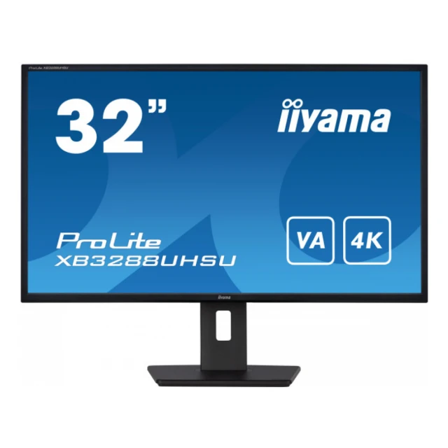 Monitor 31.5" Iiyama XB3288UHSU-B5 VA 3840x2160/60Hz/3ms/2xHDMI/DP/USB/zvučnici