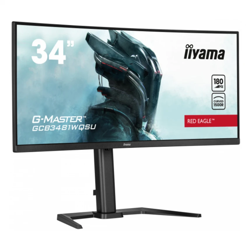 Monitor 34" Iiyama G-master GCB3481WQSU-B1 VA 3440x1440/180Hz/0.3ms/HDMI/DP/USB