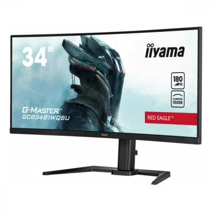 Monitor 34" Iiyama G-master GCB3481WQSU-B1 VA 3440x1440/180Hz/0.3ms/HDMI/DP/USB