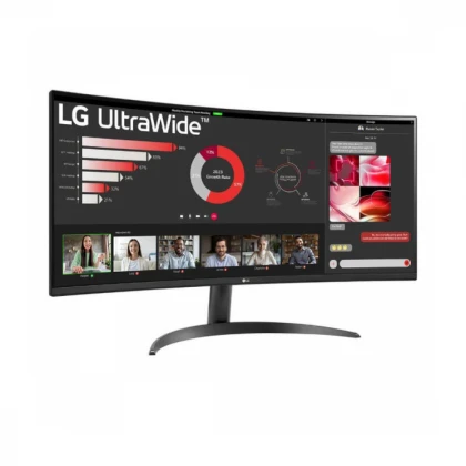 Monitor 34" LG 34WR50QK-B VA 3440x1440/100Hz/5ms/2xHDMI/DP