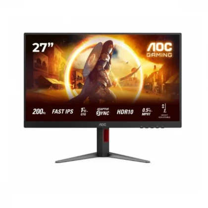 Monitor AOC 27G4HA 27"/IPS/1920x1080/200Hz/1ms GtG/HDMIx2,DP/Gsync/Pivot,visina