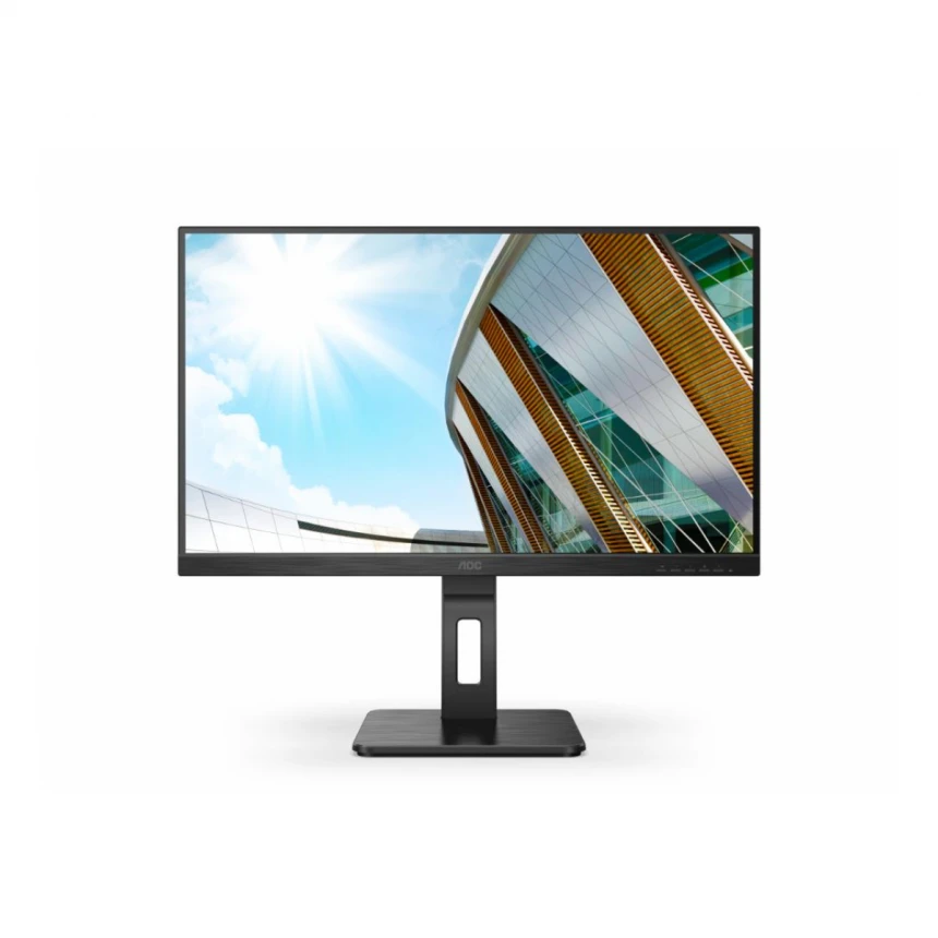 Monitor AOC 27P2Q 27"/IPS/1920x1080/100Hz/4ms GtG/VGA,DVI,HDMI,DP,USB/Adaptive sync/Pivot/zvucnici