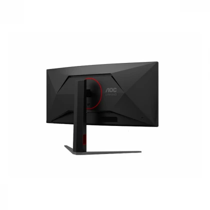 Monitor AOC CU34G4CA 34"/VA,zakrivljen/3440x1440/180Hz/1ms GtG/HDMIx2,DP,USB-C/Visina/zvucnici/crna