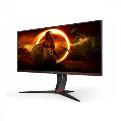 Monitor AOC Q27G2U/BK 27"/VA/2560x1440/155Hz/1ms MPRT/HDMIx2,DP,USB/freesync/pivot,visina/crna