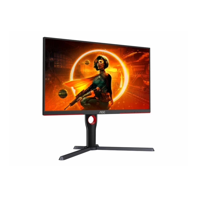 Monitor AOC Q27G3XMN/BK 27"/VA/2560x1440/180Hz/1ms GtG/HDMIx2,DP/Freesync/pivot,visina/VESA/crna