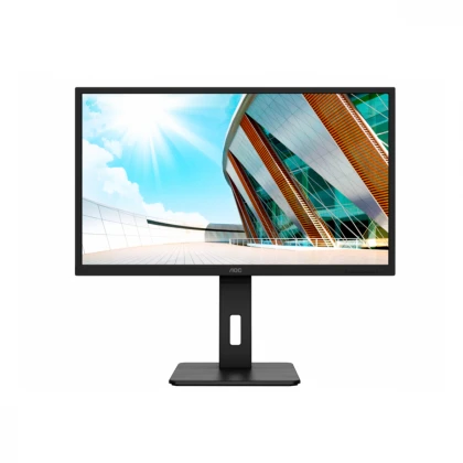 Monitor AOC Q32P2CA 31.5"/IPS/2560x1440/75Hz/4ms GtG/HDMIx2,DP,USB/VESA/pivot,visina/zvučnici/crna