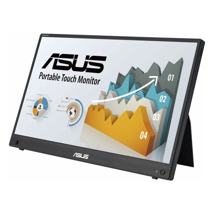 Monitor ASUS MB16AMTR 15,6"/IPS,touch/1920x1080/60Hz/5ms GtG/HDMI,USB Cx2/prenosni/baterija/crna