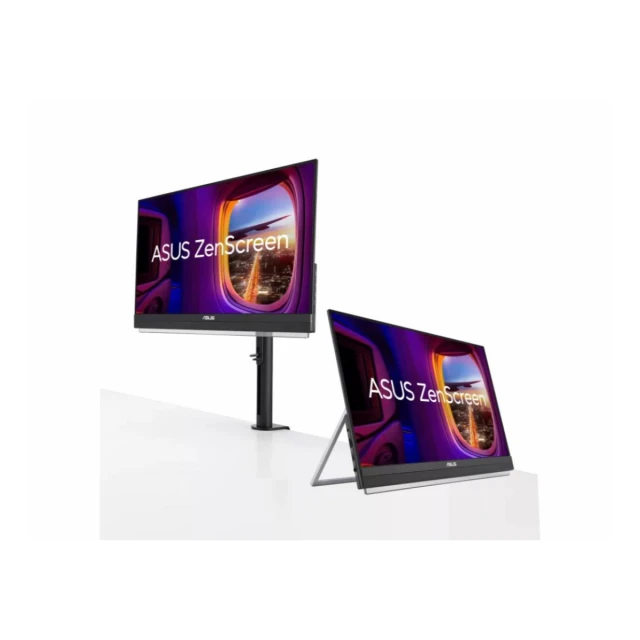 Monitor ASUS MB229CF 21.5"/IPS/1920x1080/100Hz/5ms GtG/HDMI,USB-C/pivot,visina/zvucnici/crna
