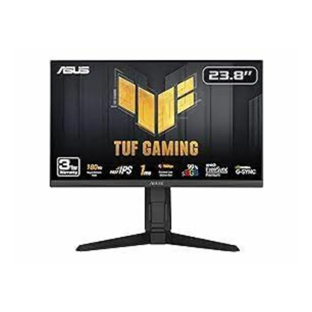 Monitor ASUS TUF VG249QL3A 23,8"/IPS/1920x1080/180Hz/1ms GtG/HDMIx2,DP/Gsync,freesync/Pivot/zvučnici