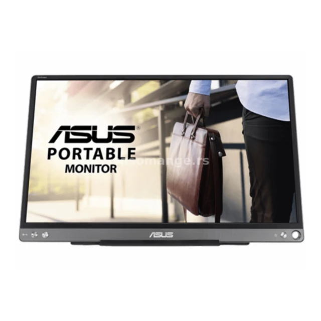 Monitor ASUS ZenScreen MB16ACE 15.6"/IPS/1920x1080/60Hz/5ms GtG/USB C/prenosni/tamno siva