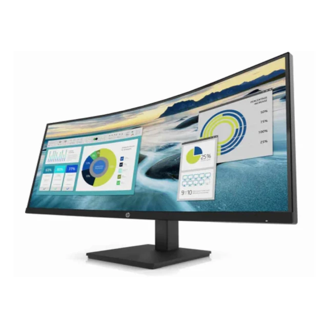 Monitor HP P34hc 34"/VA zakrivljen/3440x1440/100Hz/5ms/HDMI, DP, USB-C dock 65W/visina/zvučnici/3g