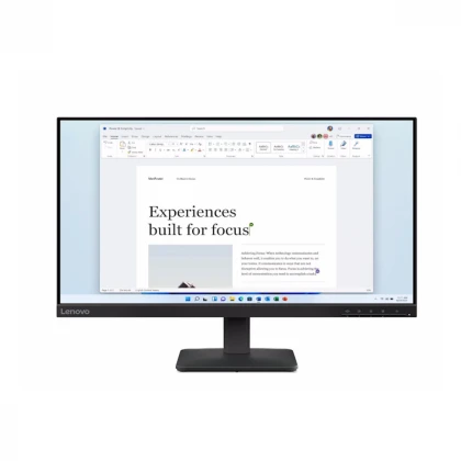 Monitor LENOVO L24-4e 23.8 "/IPS/1920x1080/100Hz/4ms/HDMI, VGA/crna